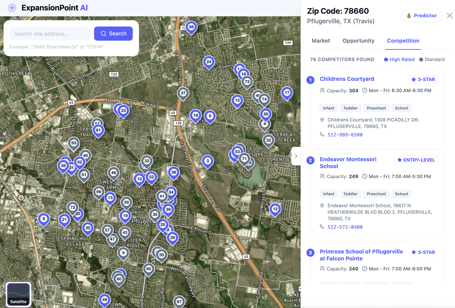 78660 Pflugerville daycare center location, tx 78660 Pflugerville daycare center location, tx
